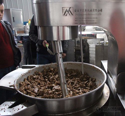 茂新牌 100l高粘度餡料攪拌炒鍋 不糊鍋